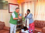 वन तथा वन्यजन्तु संरक्षणमा सहकार्य सुदृढ गर्न मन्त्री चौधरी र डब्लु डब्लु एफबीच छलफल