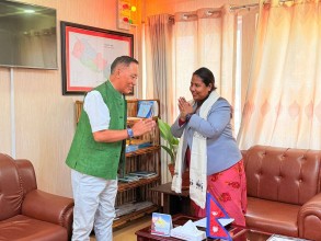 वन तथा वन्यजन्तु संरक्षणमा सहकार्य सुदृढ गर्न मन्त्री चौधरी र डब्लु डब्लु एफबीच छलफल