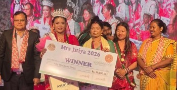 प्रीती कुमारी चौधरीले जितिन् ‘मिसेस जितिया २०२६’ को उपाधि