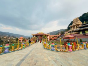 तस्बिरमा नियाल्नुहोस् चागुनारायणको श्री पञ्चमीमहालक्ष्मी मन्दिर श्रीपीठ श्रीवन धाम