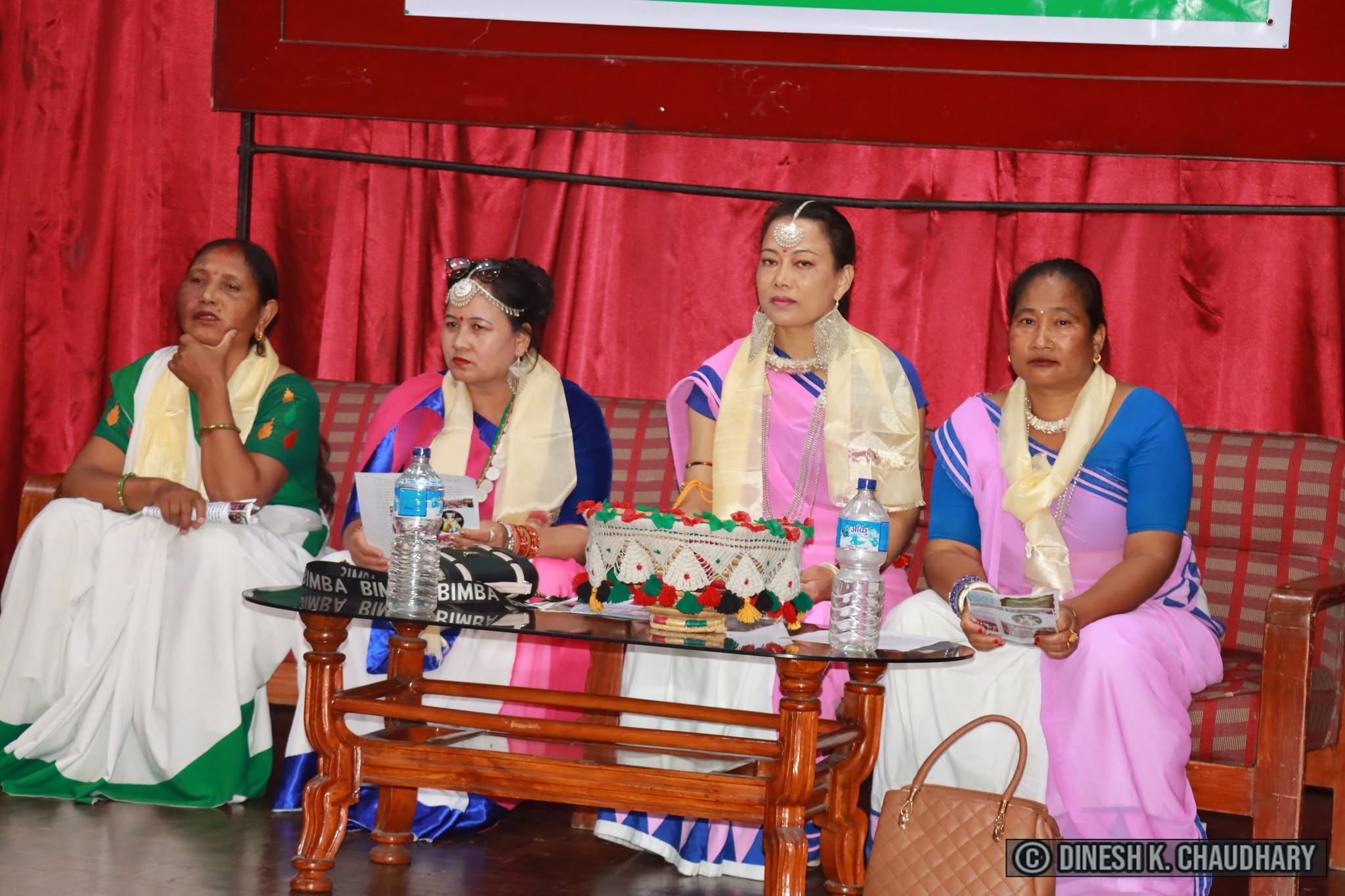 थारु महिला सभाले भृकुटीमण्डपस्थित नेपाल पर्यटन बोर्डमा जितिया मनाउने