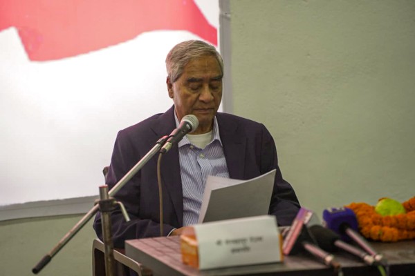 देशमा निर्वाचनको वातावरण नै बनेको छैन् : सभापति देउवा