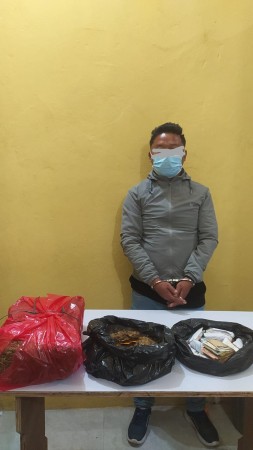 ४ किलो लागूऔषध गाजा सहित तामाङ पक्राउ