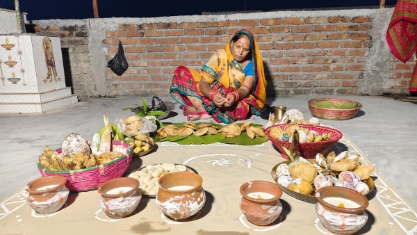 मिथिलाञ्चल क्षेत्रमा चौठचन्द्र (चौरचन) पर्व मनाइयो