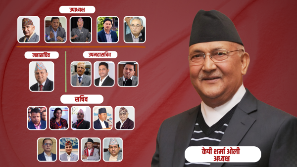 यी हुन एमालेमा विजयी भएका १९ पदाधिकारीहरु