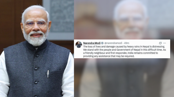 नेपालमा जनधनको क्षतिपछि मोदीले भने : आवश्यक सहयोगका लागि तयार छौं