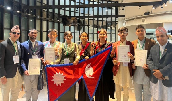 एसिया प्यासिफिक युवा वैज्ञानिक सम्मेलन २०२५ मा नेपाली विद्यार्थीको चम्किलो प्रदर्शन, ६ पुरस्कार जिते