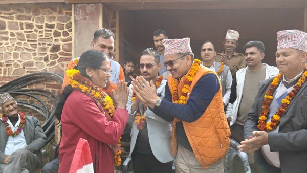 प्युठानका १० हजार युवाहरुलाई सिप विकास सम्बन्धि तालिम दिने डा.पोख्रेलको घोषणा