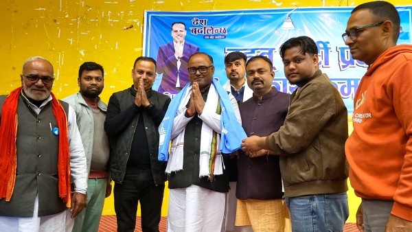 धनुषा निर्वाचन क्षेत्र नम्बर–३ का उम्मेदवार रास्वपा मा प्रवेश