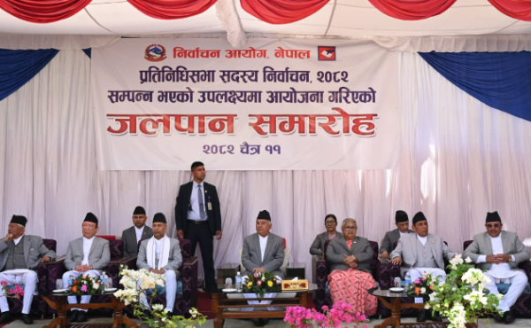 जनताले प्रकट गरेको स्वतन्त्रता, सामाजिक न्यायका लागि काम गर्नुपर्ने दायित्व अब जनप्रतिनिधिको काँधमा : राष्ट्रपति