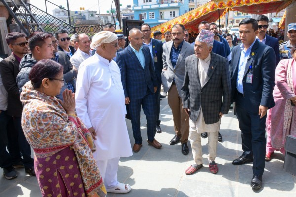 राष्ट्रपतिद्वारा केपी ओलीका परिवारप्रति समवेदना व्यक्त