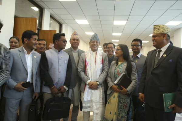 सभामुखमा डोलप्रसाद अर्याल निर्वाचित भएको औपचारिक घोषणा