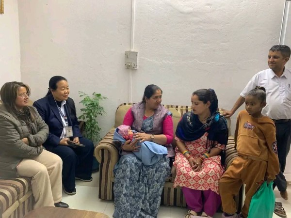 अस्पतालमै छोडिएको नवजात शिशु बालआश्रममा