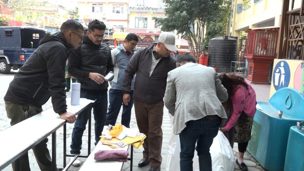 काठमाडौंमा मतदान स्थल निर्माण धमाधम