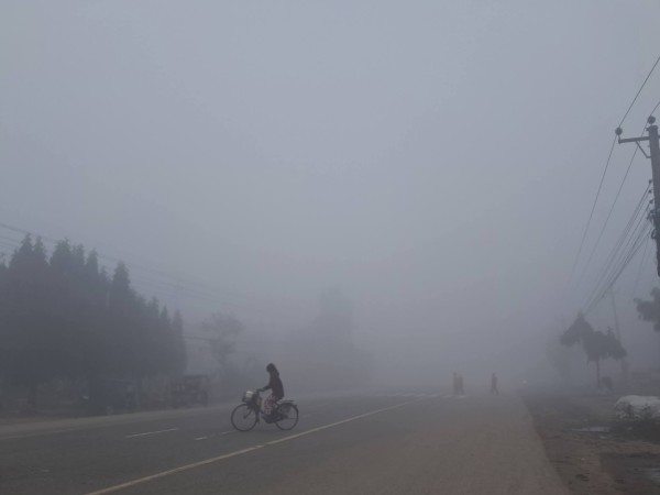 बाक्लो हुस्सुका कारण जनजीवन प्रभावित, राजमार्गमा सवारी चलाउन कठिन