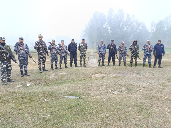 नेपाल–भारत सीमामा संयुक्त गस्ती