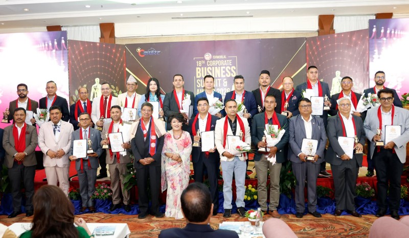 कर्पोरेट एक्सिलेन्स अवार्ड–२०२६ सम्पन्न,  कर्पोरेट फोटोग्राफी एक्सिलेन्स अवार्डबाट एनएफपिजे नेपालका अध्यक्ष वन्त सम्मानित