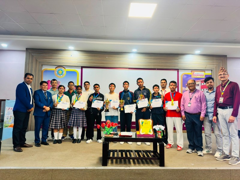 कास्की अन्तरविद्यालय स्क्राबल च्याम्पियनसिप सम्पन्न, आठ खेलाडी राष्ट्रिय प्रतियोगिताका लागि छनोट
