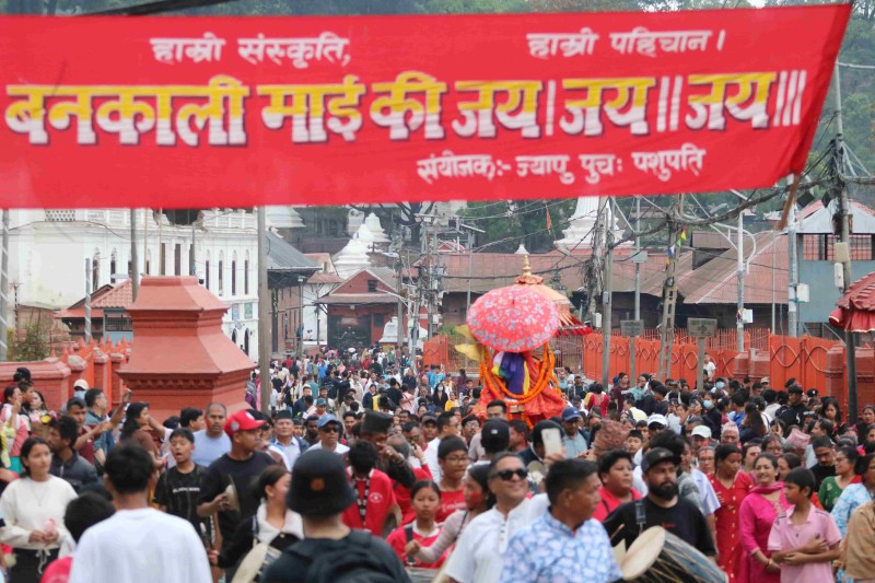 पाशुपत क्षेत्रमा वनकाली माईको ऐतिहासिक जात्रा सम्पन्न (तस्बिरसहित)