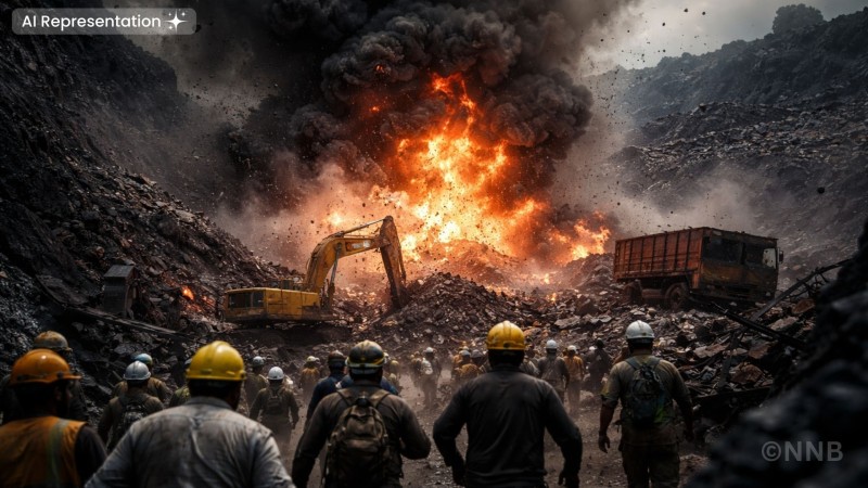 भारतको अवैध कोइलाखानीमा विस्फोटःनेपालकाका दुई युवासहित १८ जनाको मृत्यु