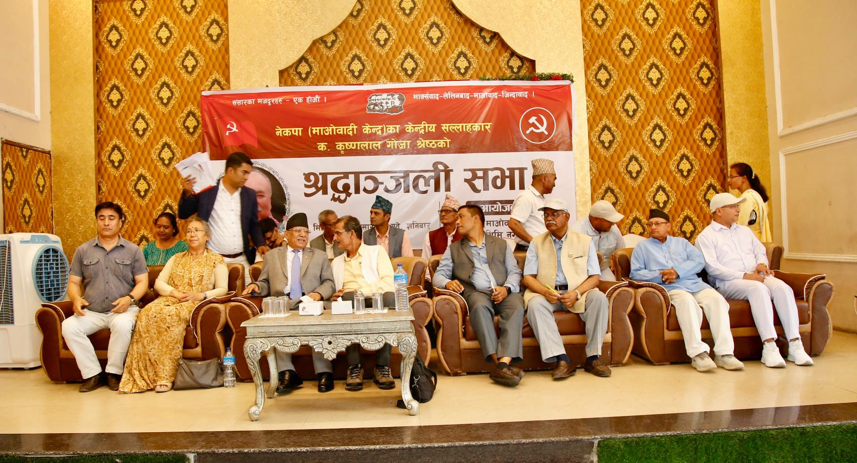 पार्टीभित्र विभिन्न प्रकारका विचलन देखिन थालेका छन् : अध्यक्ष प्रचण्ड