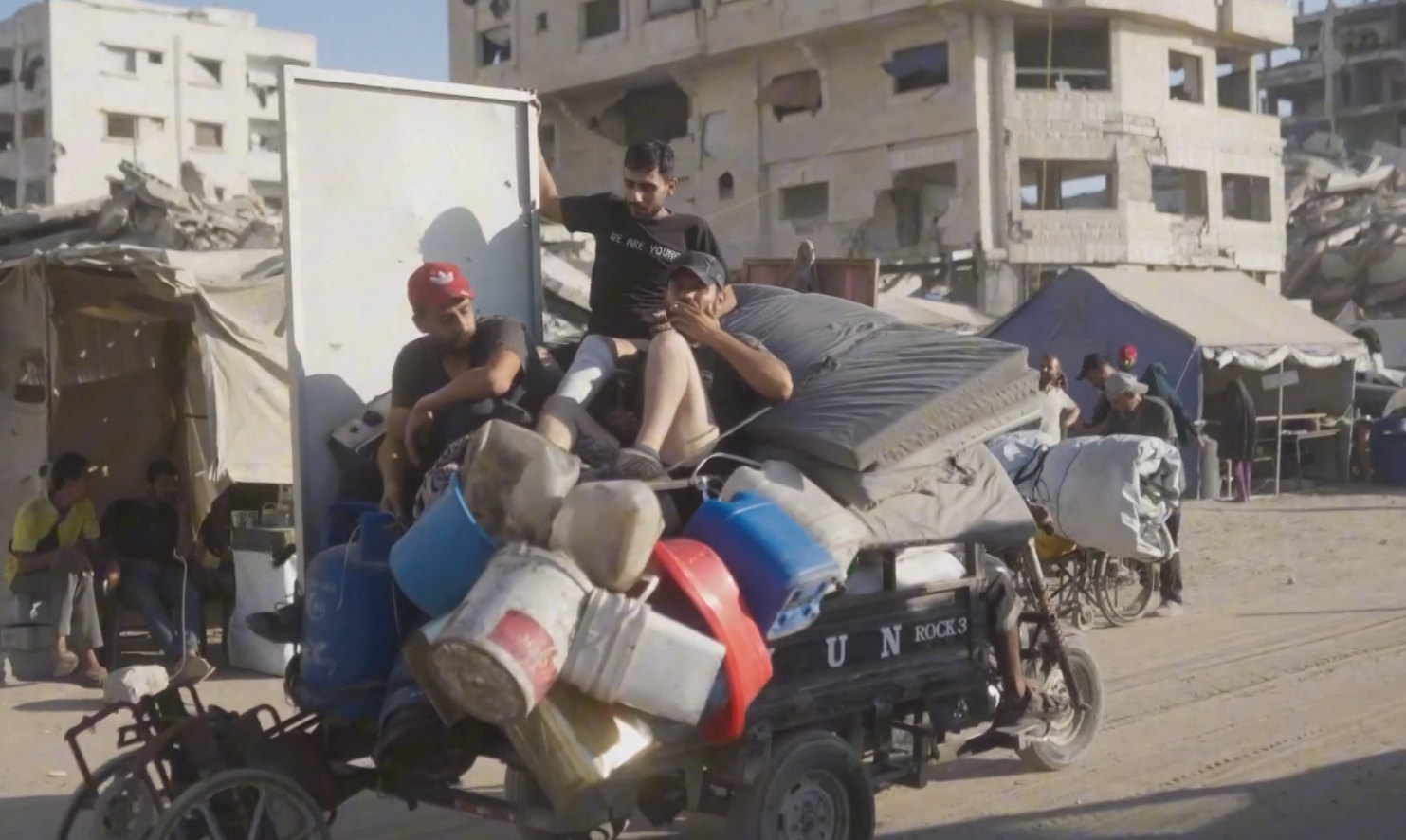 गाजामा इजरायली आक्रमणहुँदा दुई दिनमै ४८ हजार मानिस विस्थापित