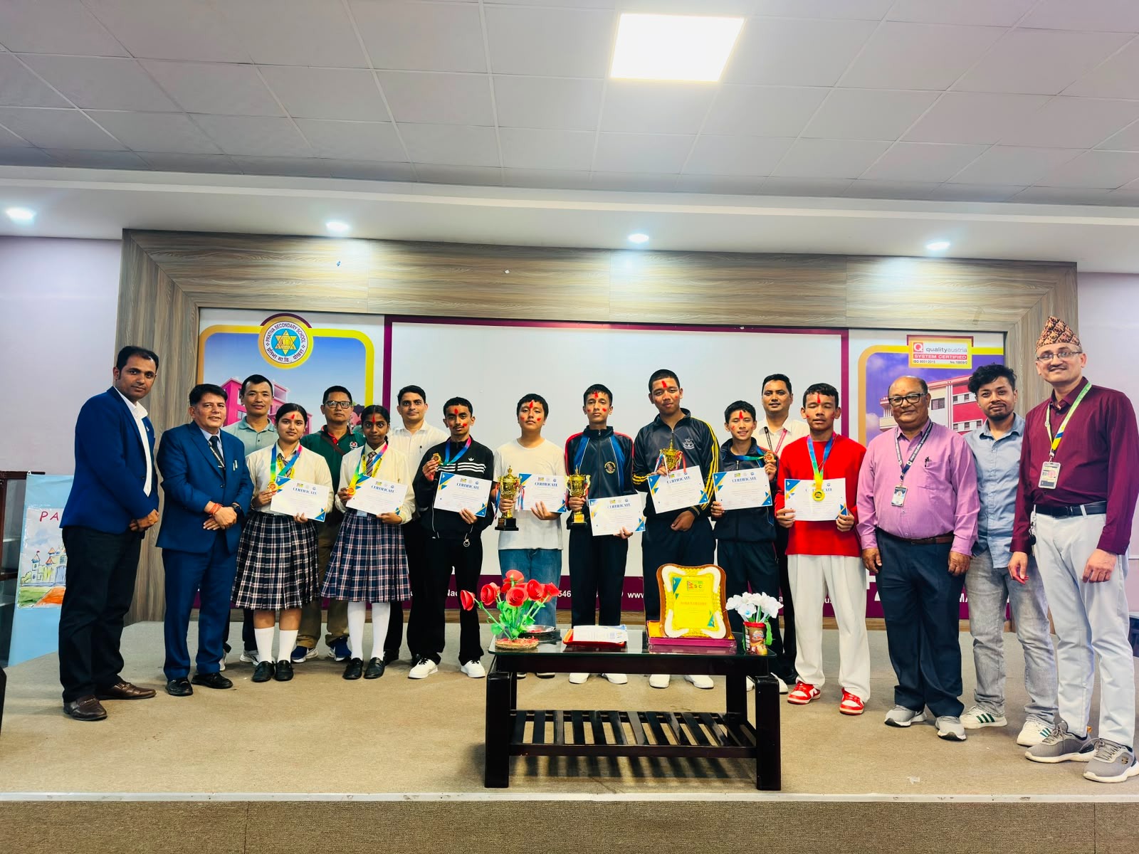 कास्की अन्तरविद्यालय स्क्राबल च्याम्पियनसिप सम्पन्न, आठ खेलाडी राष्ट्रिय प्रतियोगिताका लागि छनोट