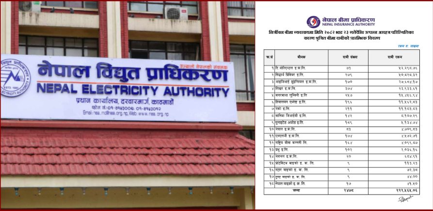 जेनजी आनदोलनको क्षतिका लागि २२ अर्ब २५ करोड भन्दा बढीको बीमा दाबी