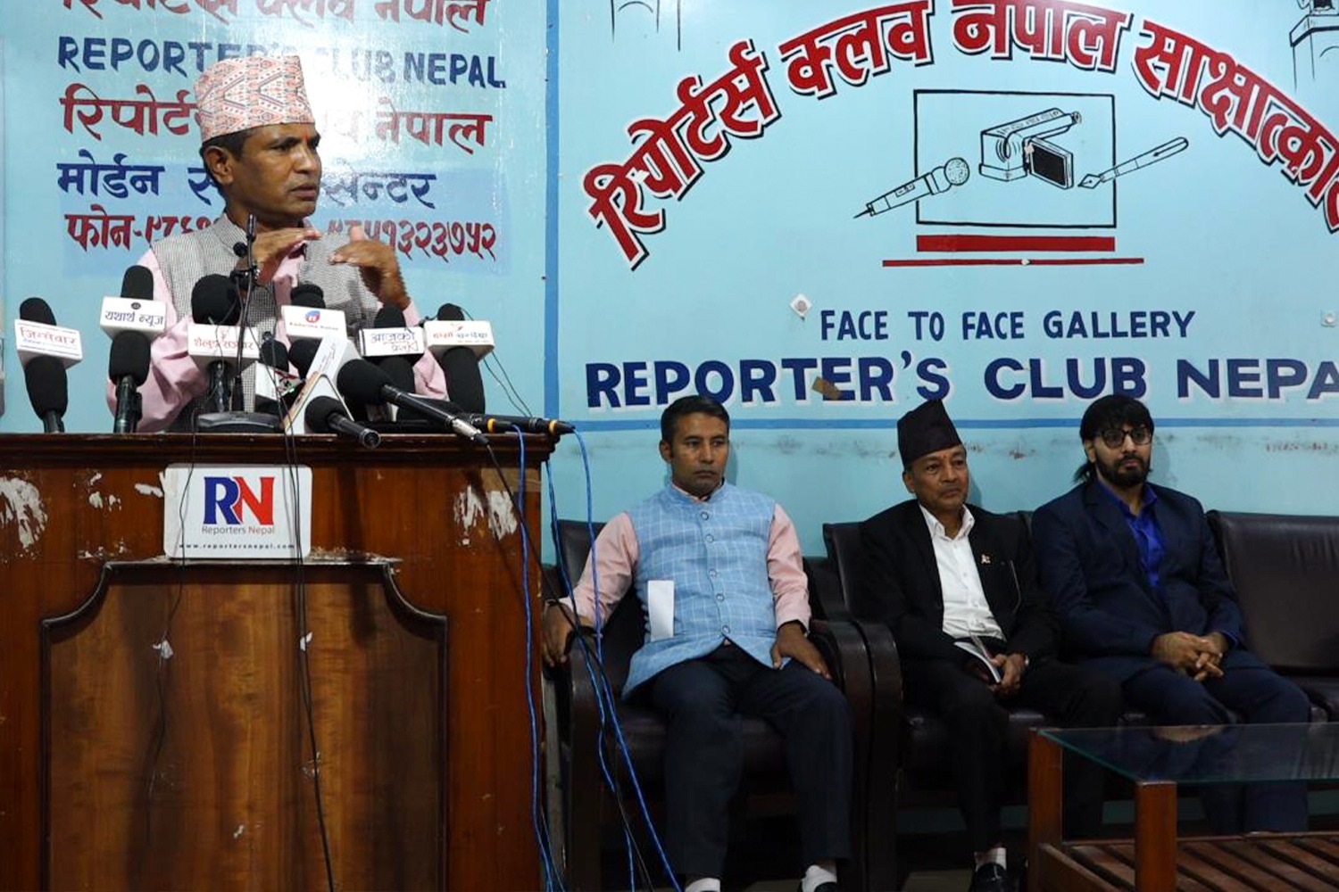 रोमन लिपिको इम्बोस्ड नम्बर प्लेटविरुद्ध जाग नेपाली अभियानको विरोध
