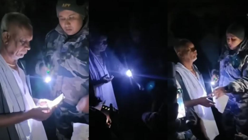 सर्लाहीमा मतदातालाई पैसा वितरण गर्दै गरेका राष्ट्रिय मुक्ति पार्टी नेपालका कार्यकर्ता पक्राउ