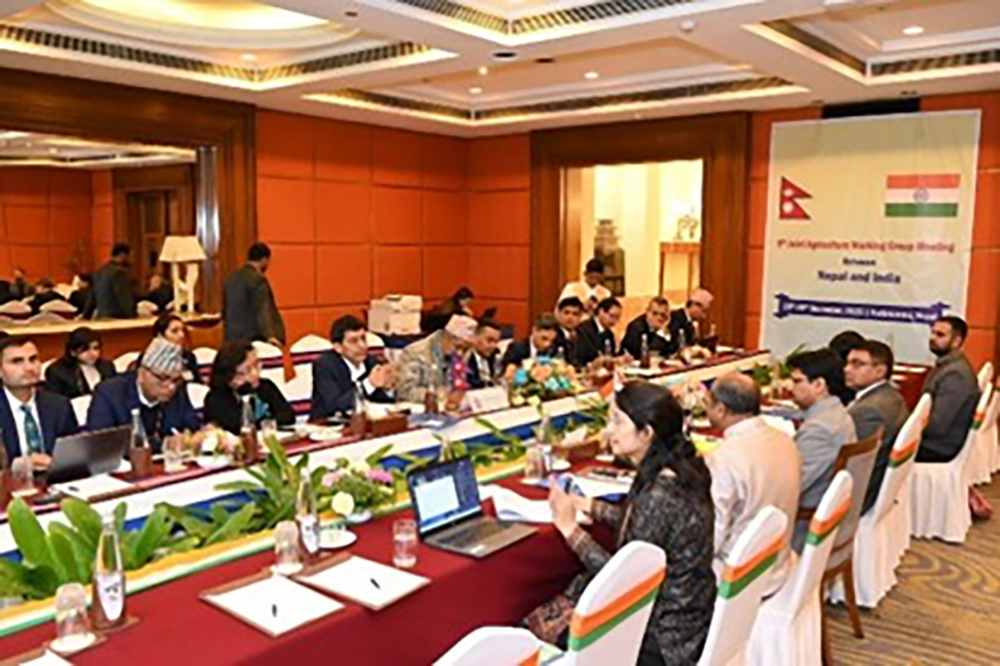 पाँच वर्षपछि पुनः सक्रिय नेपाल–भारत संयुक्त कृषि संयन्त्र, व्यापार र प्रविधिमा जोड