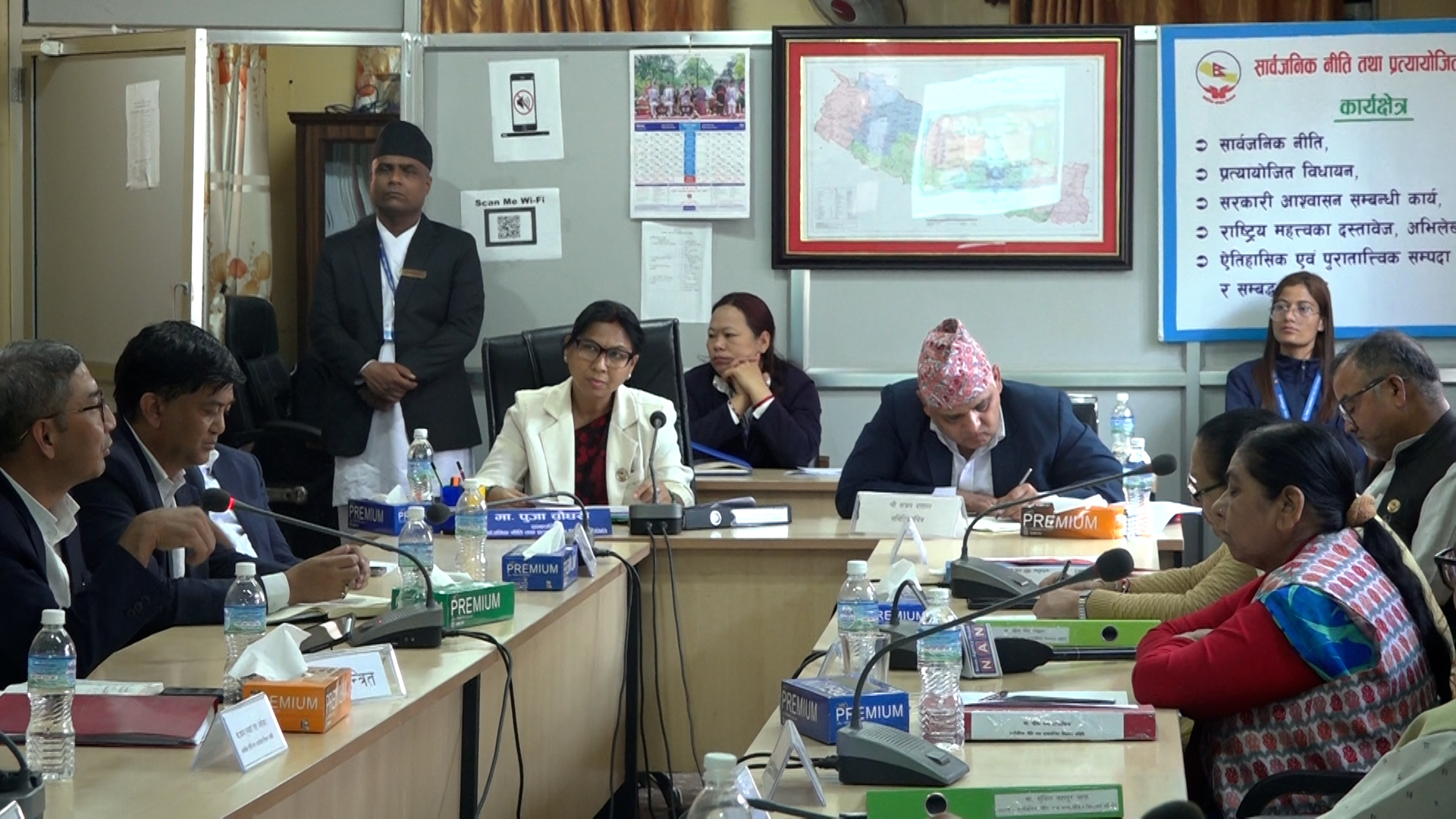 नयाँ संसद भवन र ग्यालरी बैठक भवन निर्माण प्रगतिबारे समितिमा छलफल