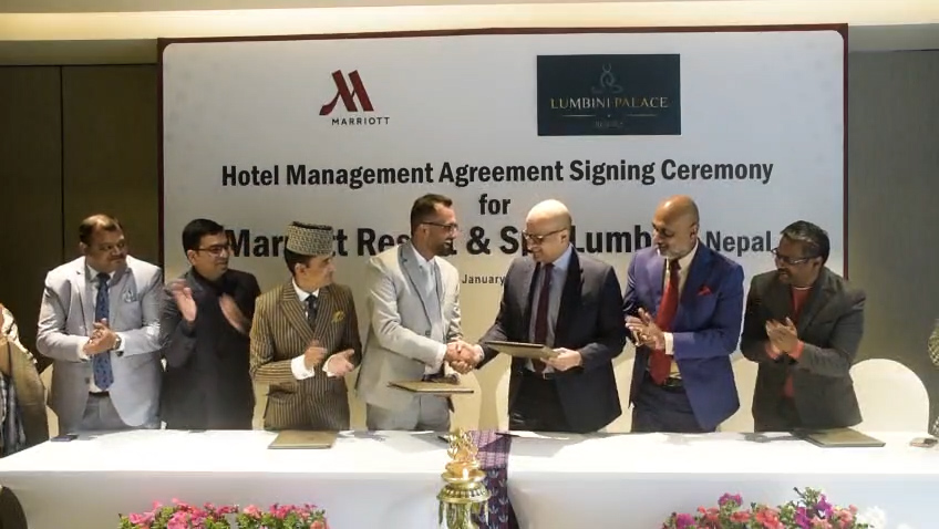 विश्वप्रसिद्ध होटल चेन म्यारियट अब लुम्बिनीमा : ‘लुम्बिनी म्यारियट रिसोर्ट एन्ड स्पा’का रुपमा विकसित हुने