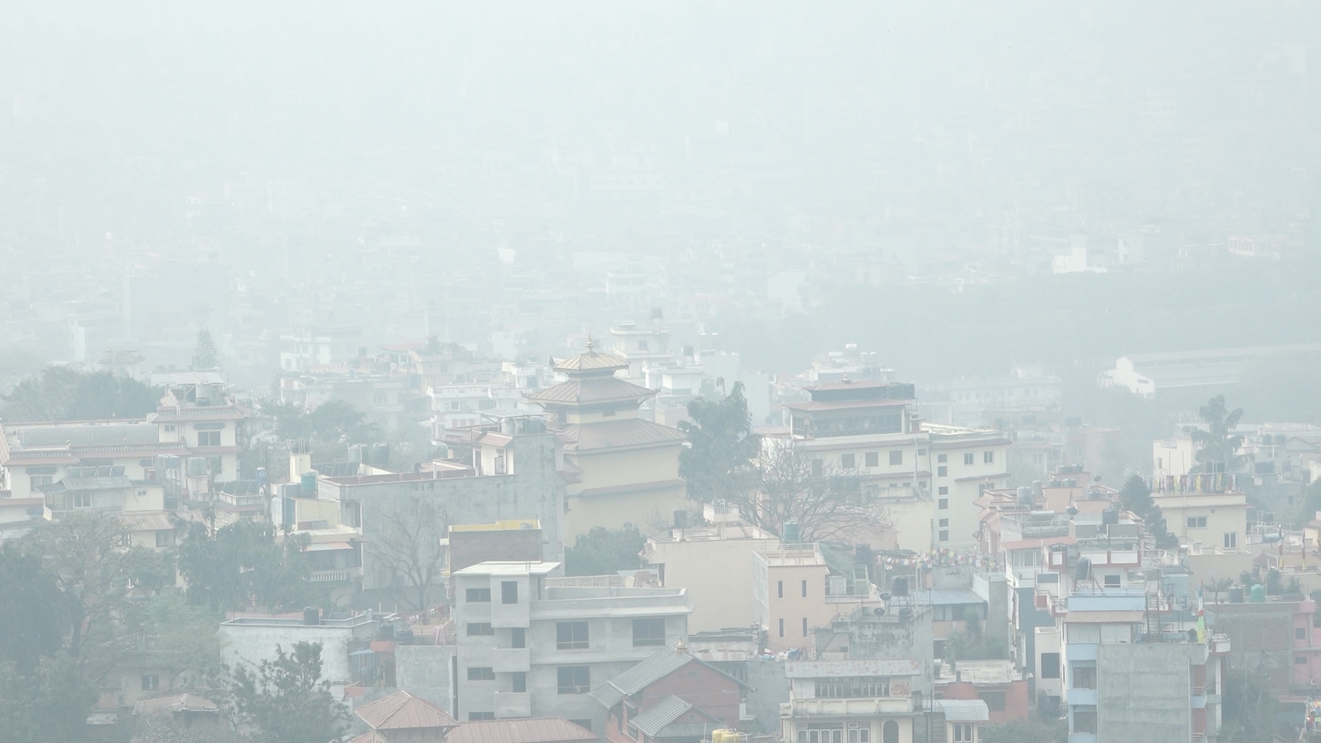 काठमाडौं उपत्यकासहित देशका प्रमुख शहरहरूमा वायु प्रदूषण उच्च