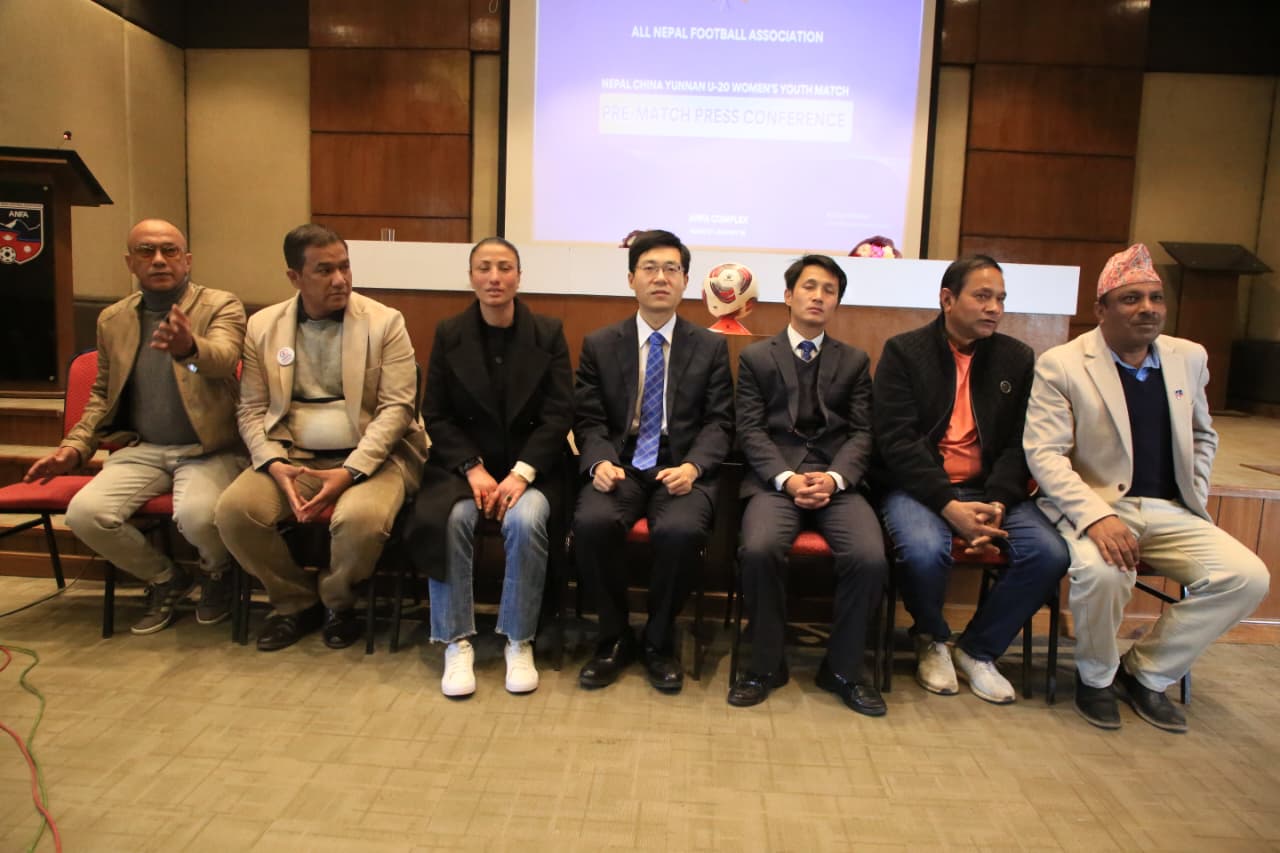 दशरथ रंगशालामा नेपाल र चीनबीच मैत्रीपूर्ण महिला फुटबल हुने