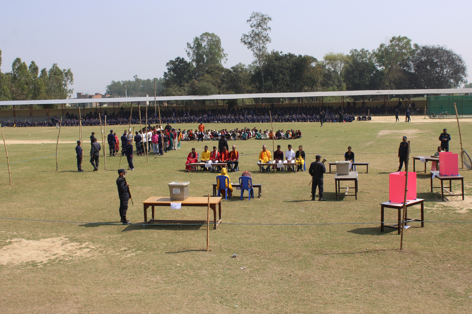 सर्लाहीमा निर्वाचनलक्षित नमुना मतदान