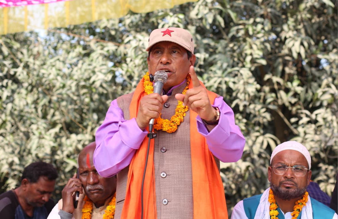 परिवर्तनको रक्षा र प्रतिगमनविरुद्ध संघर्ष गर्ने मुख्य शक्ति हाम्रो पार्टी हो : नारायणकाजी श्रेष्ठ