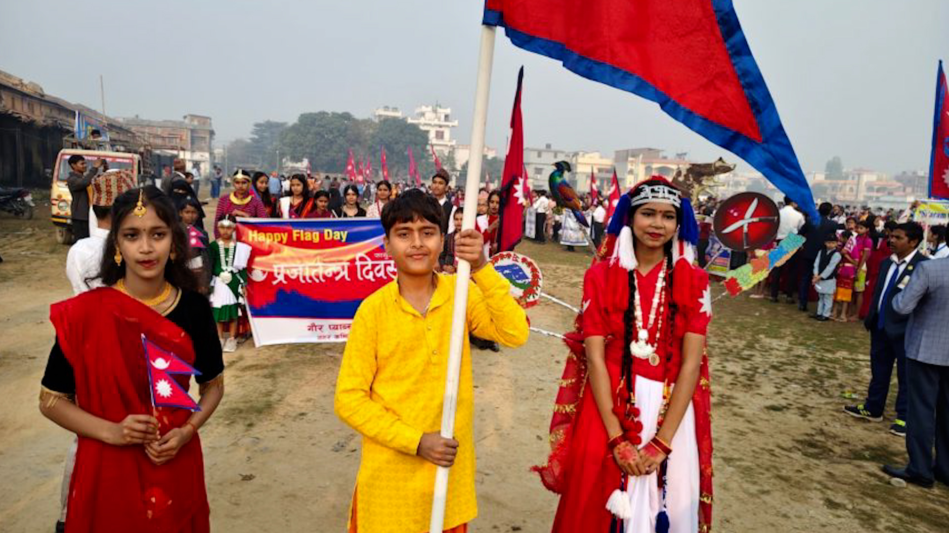 रौतहट प्याब्सनद्वारा ७६ औं प्रजातन्त्र दिवस भव्यताका साथ मनाइयोः ४ हजार बढी राष्ट्रिय झण्डा वितरण